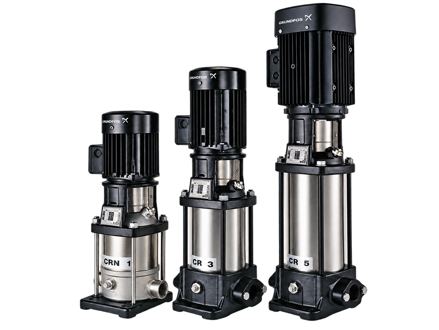Grundfos CR vertical multistage pumps
